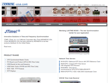 Tablet Screenshot of meinberg-usa.com